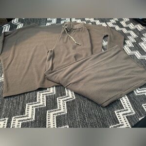 Long Oversized Shirt and Pants set